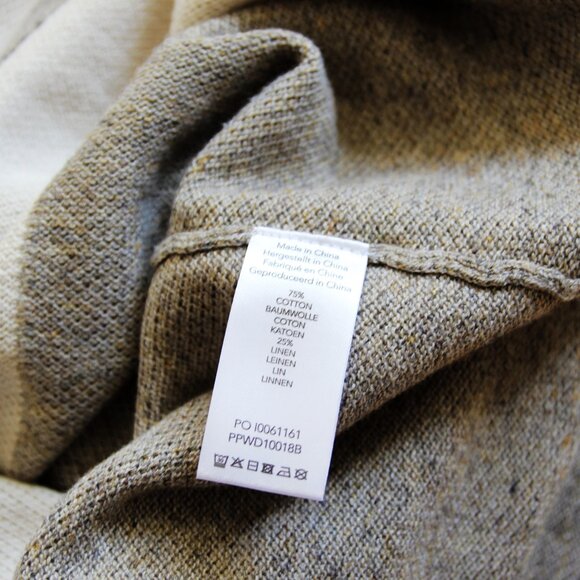 BNWT SS25 PROFUOMO CAMP STRIPE COTTON POLO L - Picture 9 of 13